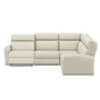 Reclining fabric sectional sofa