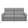 Fabric power reclining sofa