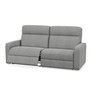 Fabric power reclining sofa