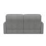 Fabric power reclining sofa
