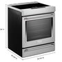 KitchenAid 30-Inch Slide-In Induction Range With Air Fry Technology - KSIS730PSS