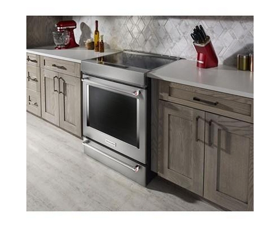 KitchenAid 30-Inch Slide-In Induction Range With Air Fry Technology - KSIS730PSS