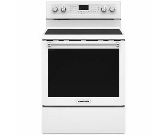 KitchenAid 30-Inch Freestanding Electric Range - YKFEG500EWH