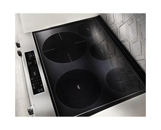 KitchenAid 30-Inch Slide-In Electric Range With Even-Heat™ True Convection - YKSEG700ESS