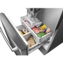 KitchenAid 30-Inch, 19.7 Cu. Ft. French 3-Door Refrigerator With Ice And Water Dispensing System - KRFF300ESS
