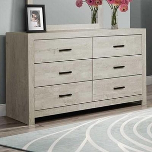 6-Drawer Dresser by Monarch