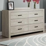 6-Drawer Dresser by Monarch