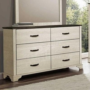6-Drawer Dresser by Monarch