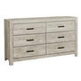 6-Drawer Dresser by Monarch