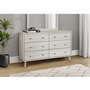 6-Drawer Dresser by Monarch