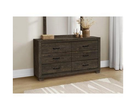 6-Drawer Dresser by Monarch