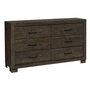 6-Drawer Dresser by Monarch