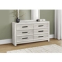 6-Drawer Dresser by Monarch