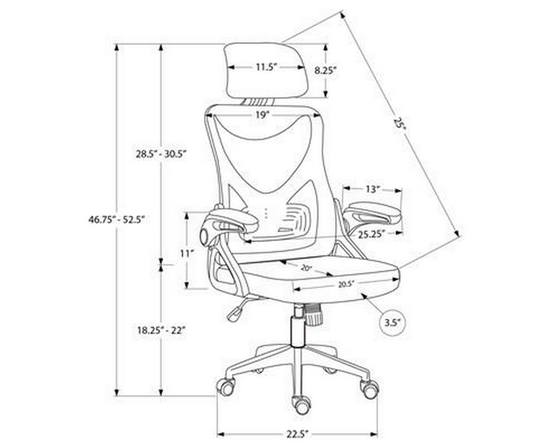 Office Chair by Monarch