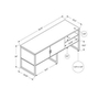Home Office Storage Unit by Monarch