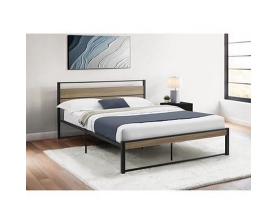 Queen Platform Bed by Monarch