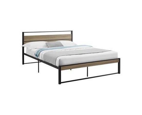 Queen Platform Bed by Monarch