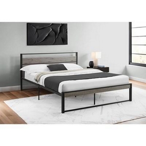 Queen Platform Bed by Monarch
