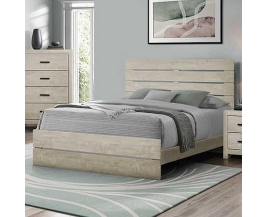 Queen Panel Bed by Monarch