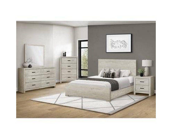 Queen Panel Bed by Monarch