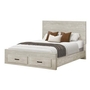 Queen Panel Bed with Storage by Monarch
