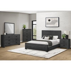 Queen Panel Bed by Monarch