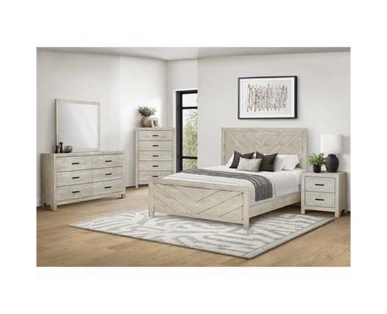 Queen Panel Bed by Monarch