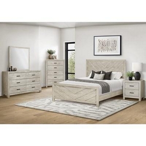 Queen Panel Bed by Monarch