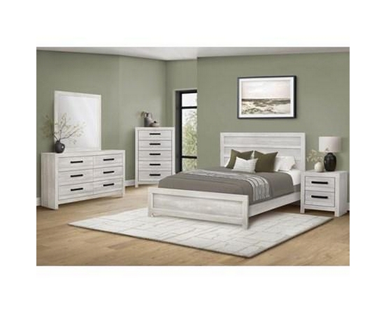 Queen Panel Bed by Monarch