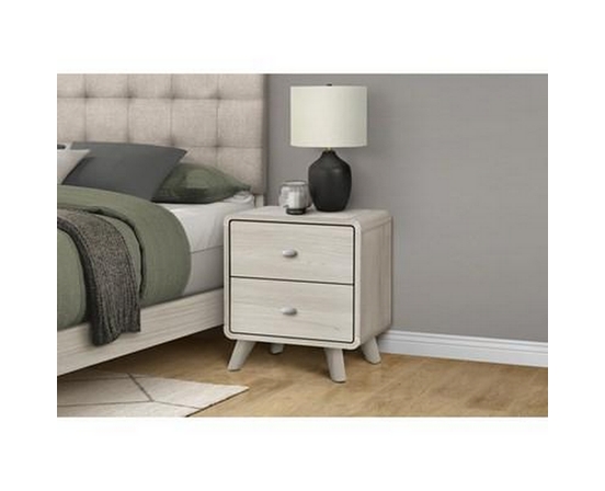 2-Drawer Nightstand by Monarch