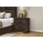 2-Drawer Nightstand by Monarch