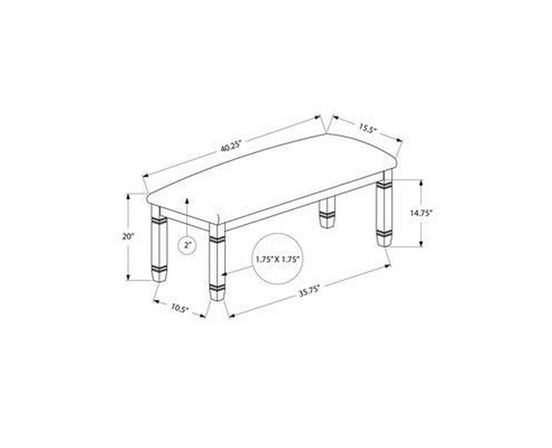 Bench by Monarch