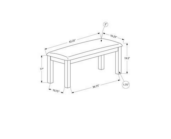 Bench by Monarch