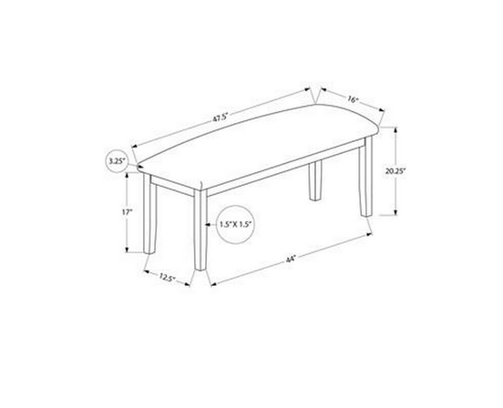 Bench by Monarch