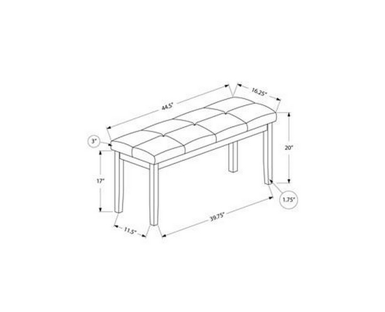 Bench by Monarch