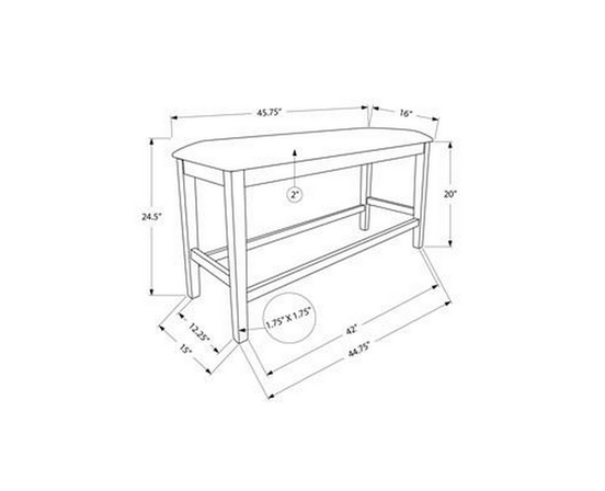 Bench by Monarch