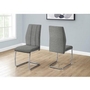 Set of 2 Dining Chairs by Monarch