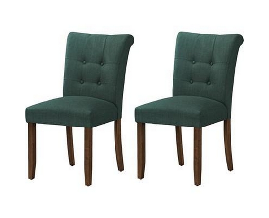 Set of 2 Dining Chairs by Monarch