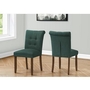 Set of 2 Dining Chairs by Monarch