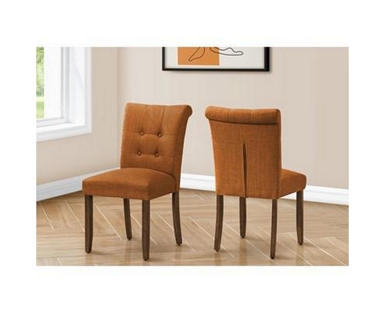 Set of 2 Dining Chairs by Monarch