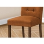 Set of 2 Dining Chairs by Monarch