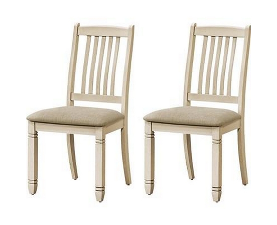 Set of 2 Dining Chairs by Monarch