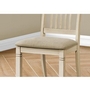 Set of 2 Dining Chairs by Monarch