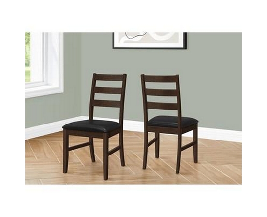 Set of 2 Dining Chairs by Monarch