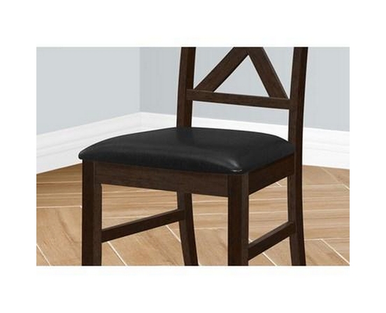 Set of 2 Dining Chairs by Monarch