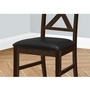 Set of 2 Dining Chairs by Monarch