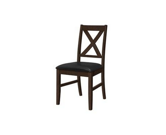 Set of 2 Dining Chairs by Monarch