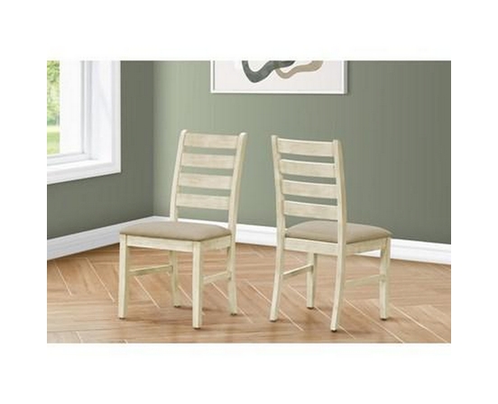 Set of 2 Dining Chairs by Monarch
