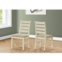 Set of 2 Dining Chairs by Monarch