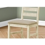 Set of 2 Dining Chairs by Monarch
